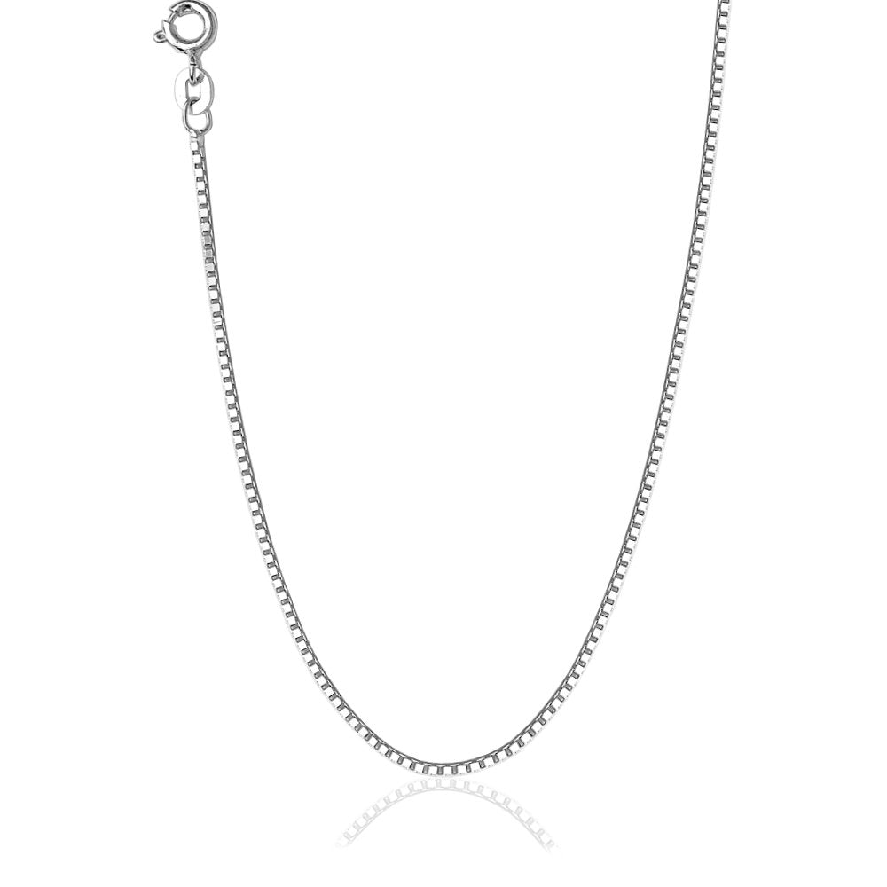 Taraash 925 Sterling Silver Box Chain For Women Silver-AV12518IN - Taraash