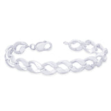 Taraash 925 Sterling Silver Bracelet For Men BR0549S - Taraash
