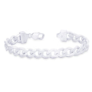 Taraash 925 Sterling Silver Bracelet For Men Silver - ACDH3006C8HIN - Taraash