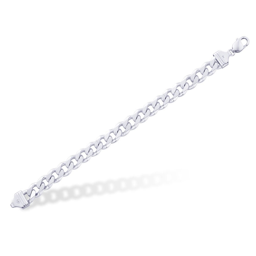 Taraash 925 Sterling Silver Bracelet For Men Silver - ACDH3006C8HIN - Taraash