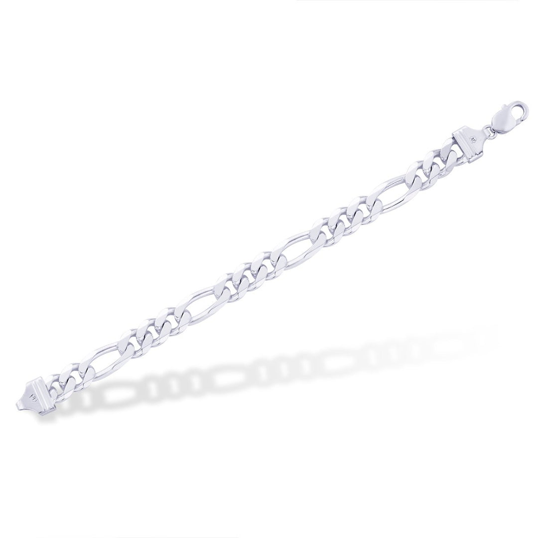 Taraash 925 Sterling Silver Bracelet For Men Silver - AFGH3006C8HIN - Taraash