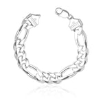 Load image into Gallery viewer, Taraash 925 Sterling Silver Bracelet For Men Silver - AFGH3506C8HIN - Taraash
