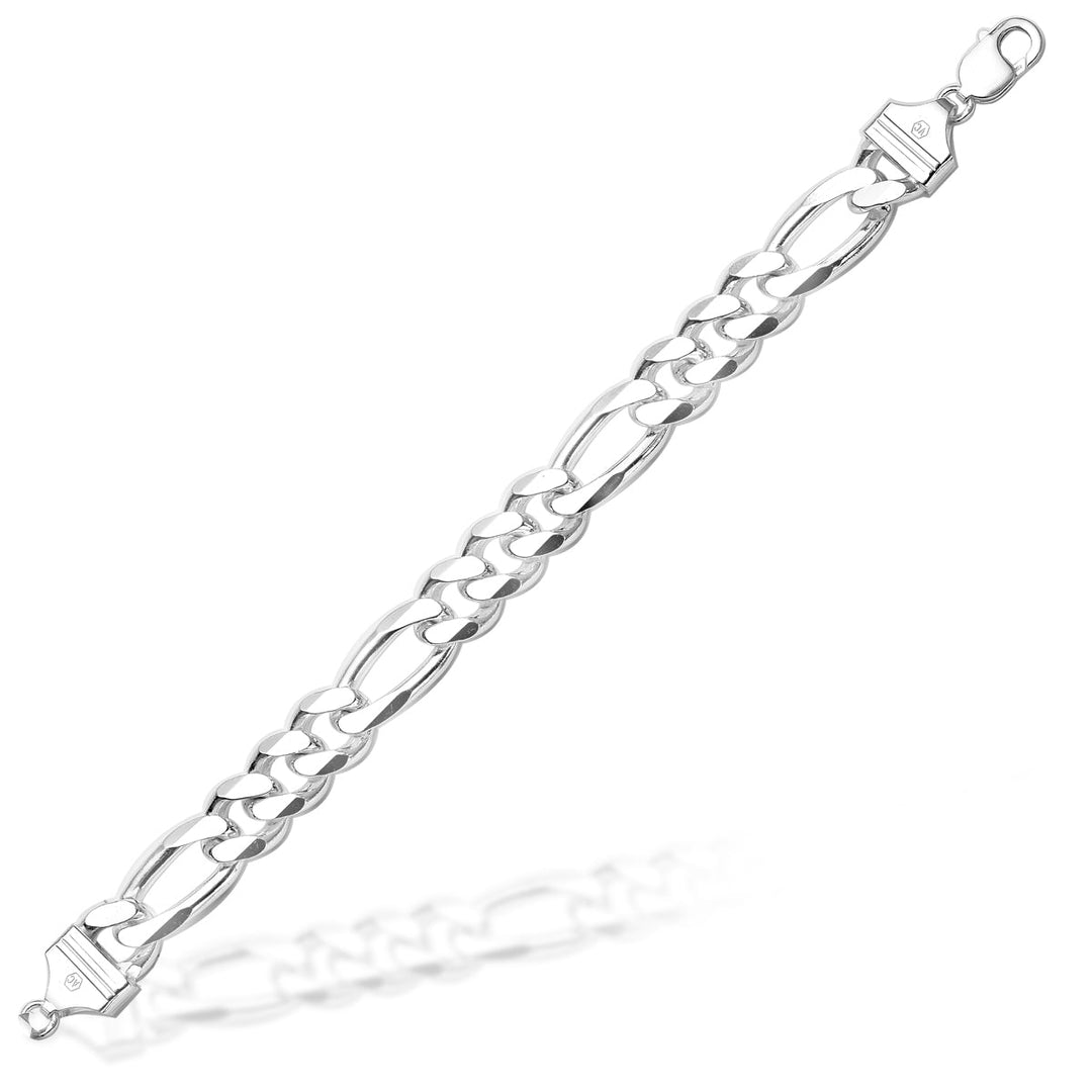 Taraash 925 Sterling Silver Bracelet For Men Silver - AFGH3506C8HIN - Taraash