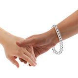 Taraash 925 Sterling Silver Bracelet For Men Silver-AP11CDH2508HIN - Taraash