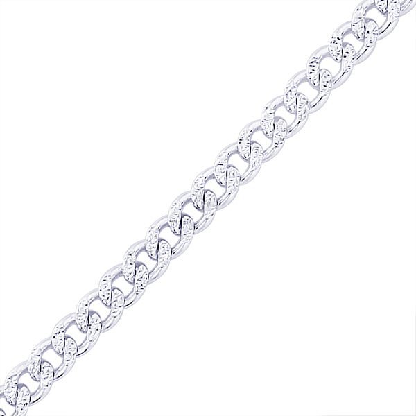 Taraash 925 Sterling Silver Bracelet For Men Silver - AP11CDH3008HIN - Taraash