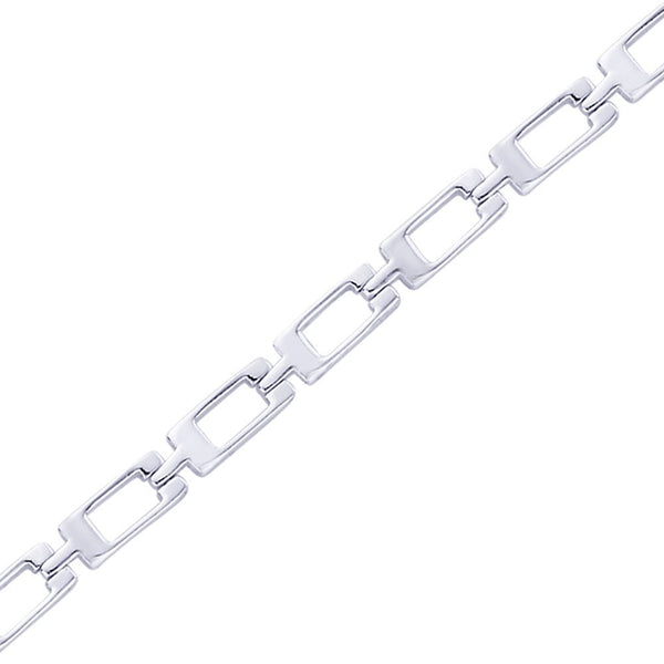 Taraash 925 Sterling Silver Bracelet For Men Silver - BR0902S - Taraash