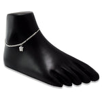 Load image into Gallery viewer, Taraash 925 sterling Silver Butterfly Anklet | Silver Payal |Silver Anklets For Women - Taraash
