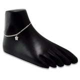 Taraash 925 sterling Silver Butterfly Anklet | Silver Payal |Silver Anklets For Women - Taraash
