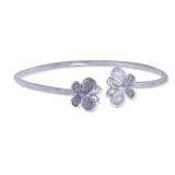 Taraash 925 Sterling Silver Butterfly Bangle For Women - Taraash