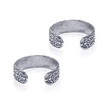 Taraash 925 Sterling Silver Butterfly Design Toe Ring For Women LR1157A - Taraash