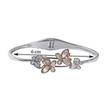 Load image into Gallery viewer, Taraash 925 Sterling Silver Butterfly Kada Bangle For Women - Taraash