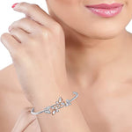Load image into Gallery viewer, Taraash 925 Sterling Silver Butterfly Kada Bangle For Women - Taraash