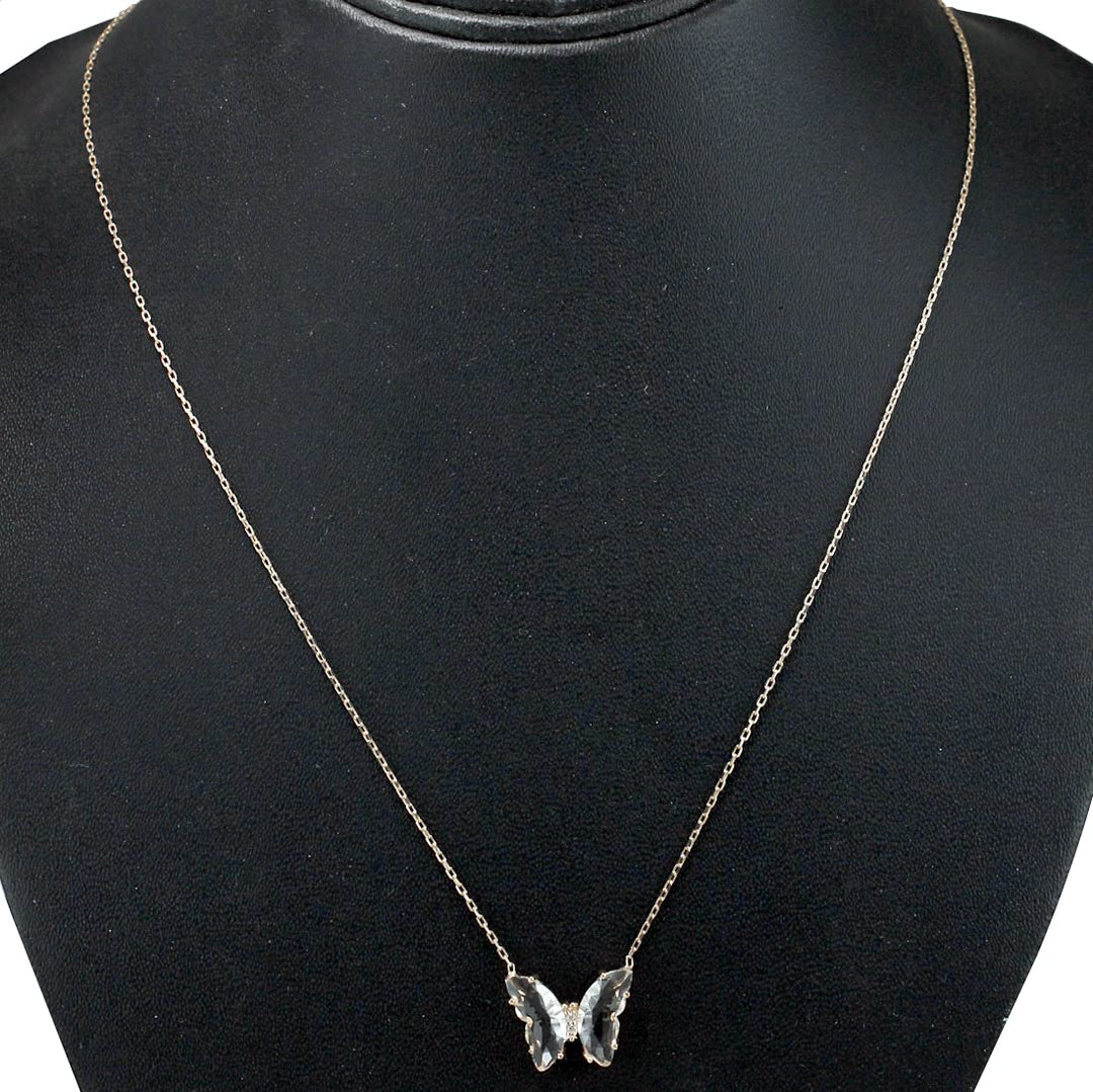 Taraash 925 Sterling Silver Butterfly Necklace For Women - Taraash
