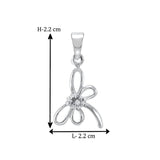 Taraash 925 Sterling Silver Butterfly Pendant For Women - Taraash
