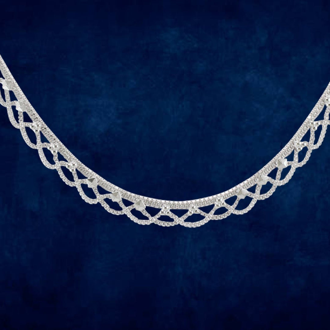 Taraash 925 Sterling Silver Chain Anklet For Women - Taraash