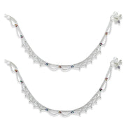 Taraash 925 Sterling Silver Chain Anklet For Women - Taraash