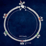 Load image into Gallery viewer, Taraash 925 Sterling Silver Chain Anklets For Women - Taraash
