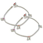 Load image into Gallery viewer, Taraash 925 Sterling Silver Chain based anklets For Women - Taraash
