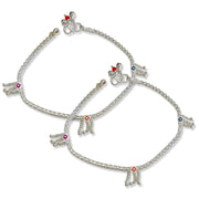 Taraash 925 Sterling Silver Chain based anklets For Women - Taraash