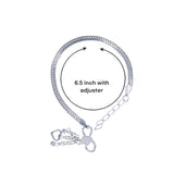 Taraash 925 Sterling Silver Chain Payal For Kids - Taraash