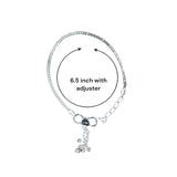 Taraash 925 Sterling Silver Chain Payal For Kids - Taraash