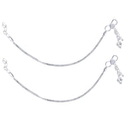 Taraash 925 Sterling Silver Chain Payal For Kids - Taraash