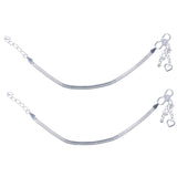 Taraash 925 Sterling Silver Chain Payal For Kids - Taraash