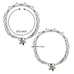 Load image into Gallery viewer, Taraash 925 Sterling Silver Chain Payal For Women - Taraash