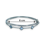 Load image into Gallery viewer, Taraash 925 Sterling Silver Clove Design Bangle For Women - Taraash