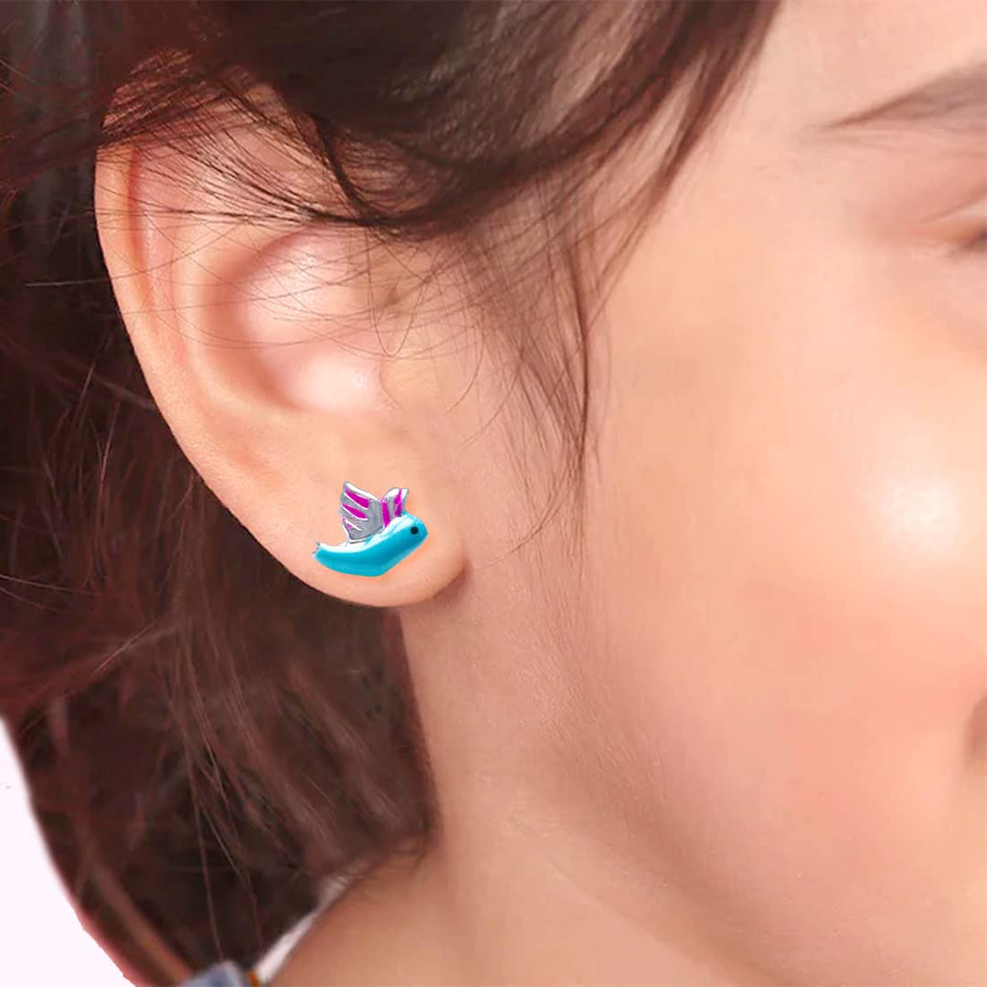 taraash silver earrings for kids