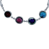 Taraash 925 Sterling Silver Colorful Bracelet For Women - Taraash