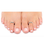 Load image into Gallery viewer, Taraash 925 Sterling Silver Combo Of Anklet &amp; Toe Ring Combo ANTR 01 - Taraash
