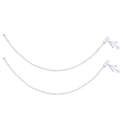 Taraash 925 Sterling Silver Combo Of Anklet & Toe Ring Combo ANTR 01 - Taraash