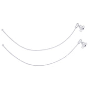 Taraash 925 Sterling Silver Combo of Anklet & Toe Ring COMBO ANTR 04 - Taraash