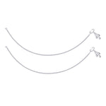 Load image into Gallery viewer, Taraash 925 Sterling Silver Combo of Anklet &amp; Toe Ring COMBO ANTR 08 - Taraash