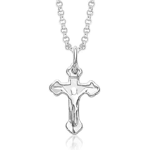 Taraash 925 Sterling Silver Cross Pendant for Unisex PD1622A - Taraash