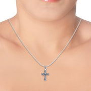 Taraash 925 Sterling Silver Cross Pendant set for women COMBO PDCH 17 - Taraash