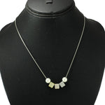 Load image into Gallery viewer, Taraash 925 Sterling Silver Cube Necklaces | Pearl Chain Necklace | Necklace For Women - Taraash
