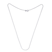 Taraash 925 Sterling Silver Curb Chain For Women CD3518IN - Taraash