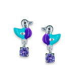Load image into Gallery viewer, Taraash 925 Sterling Silver Cute Deck Drop Earrings For Kids - Taraash
