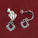 Load image into Gallery viewer, Taraash 925 Sterling Silver Cutwork Earrings For Women - Taraash