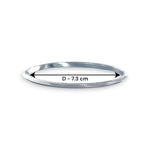 Load image into Gallery viewer, Taraash 925 Sterling Silver Cutwork Sikh Punjabi Sardar Kada For Men - Taraash
