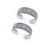 Taraash 925 Sterling Silver Cutwork Toe Ring For Women LR1155A - Taraash