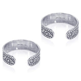 Taraash 925 Sterling Silver Cutwork Toe Ring For Women LR1160A - Taraash
