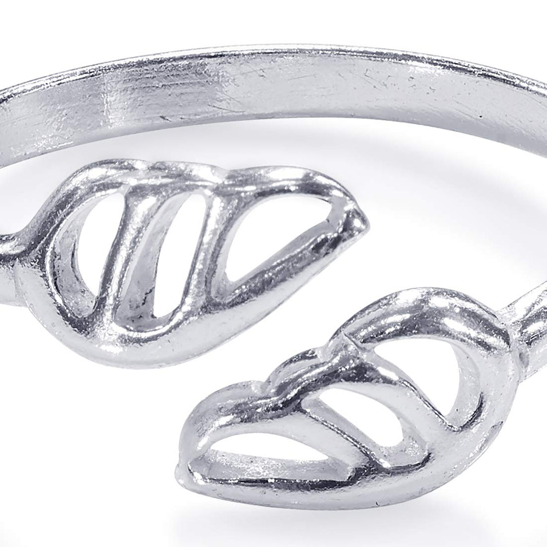 Taraash 925 Sterling Silver Cutwork Toe Rings For Women LR1184S - Taraash