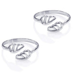 Load image into Gallery viewer, Taraash 925 Sterling Silver Cutwork Toe Rings For Women LR1184S - Taraash