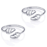 Taraash 925 Sterling Silver Cutwork Toe Rings For Women LR1184S - Taraash