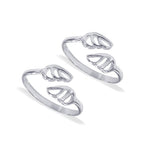 Load image into Gallery viewer, Taraash 925 Sterling Silver Cutwork Toe Rings For Women LR1184S - Taraash