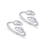 Taraash 925 Sterling Silver Cutwork Toe Rings For Women LR1184S - Taraash