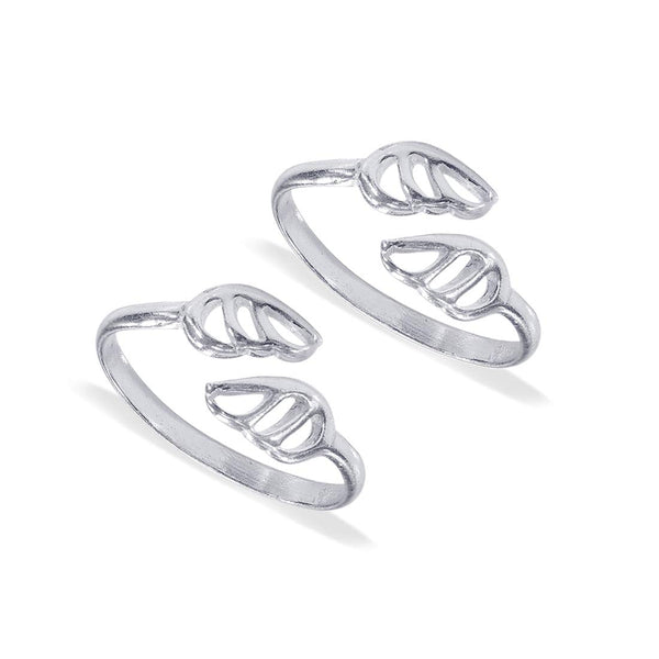 Taraash 925 Sterling Silver Cutwork Toe Rings For Women LR1184S - Taraash